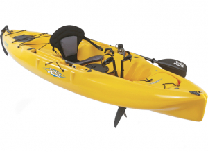Yellow Hobie Mirage Kayak