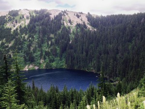 Crystal Lake and Surrounding Ridges