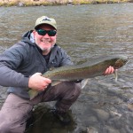 Steelhead caught on Salmon river in Idaho.