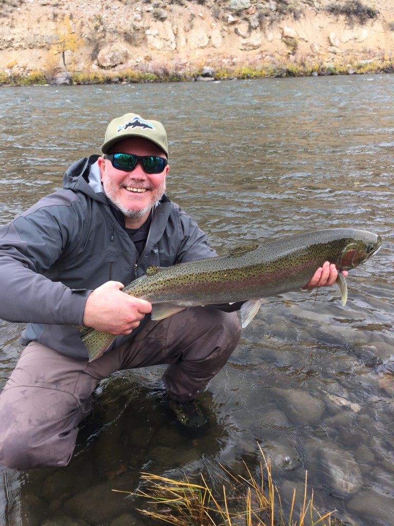 Steelhead caught on Salmon river in Idaho.