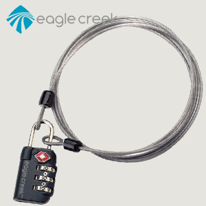 300x300 3-Dail TSA Lock & Cable