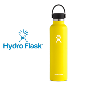 24 oz yellow hydro flask
