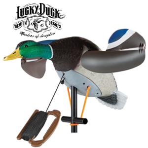 Lucky Duck Air Force Motion Duck Decoy