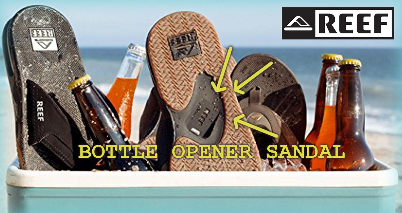 reef bottle opener shoes