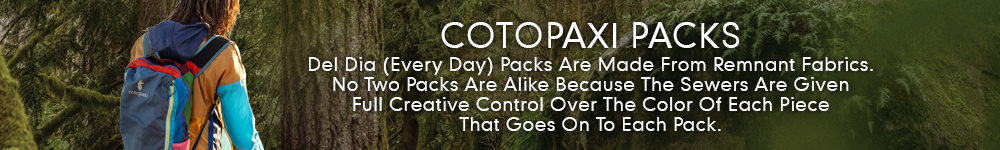 COTOPAXI BACKPACK INTRO