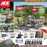 Moscow – ACE May Spotlight On Value! Newsprint Advertisement