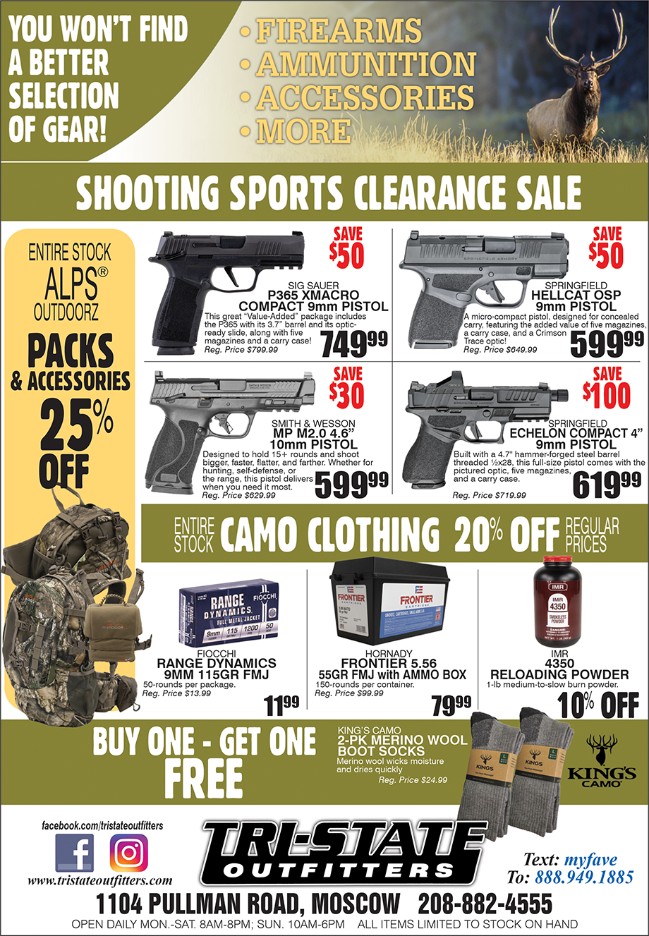 Moscow – Mid-Season Shooting Sports Sale