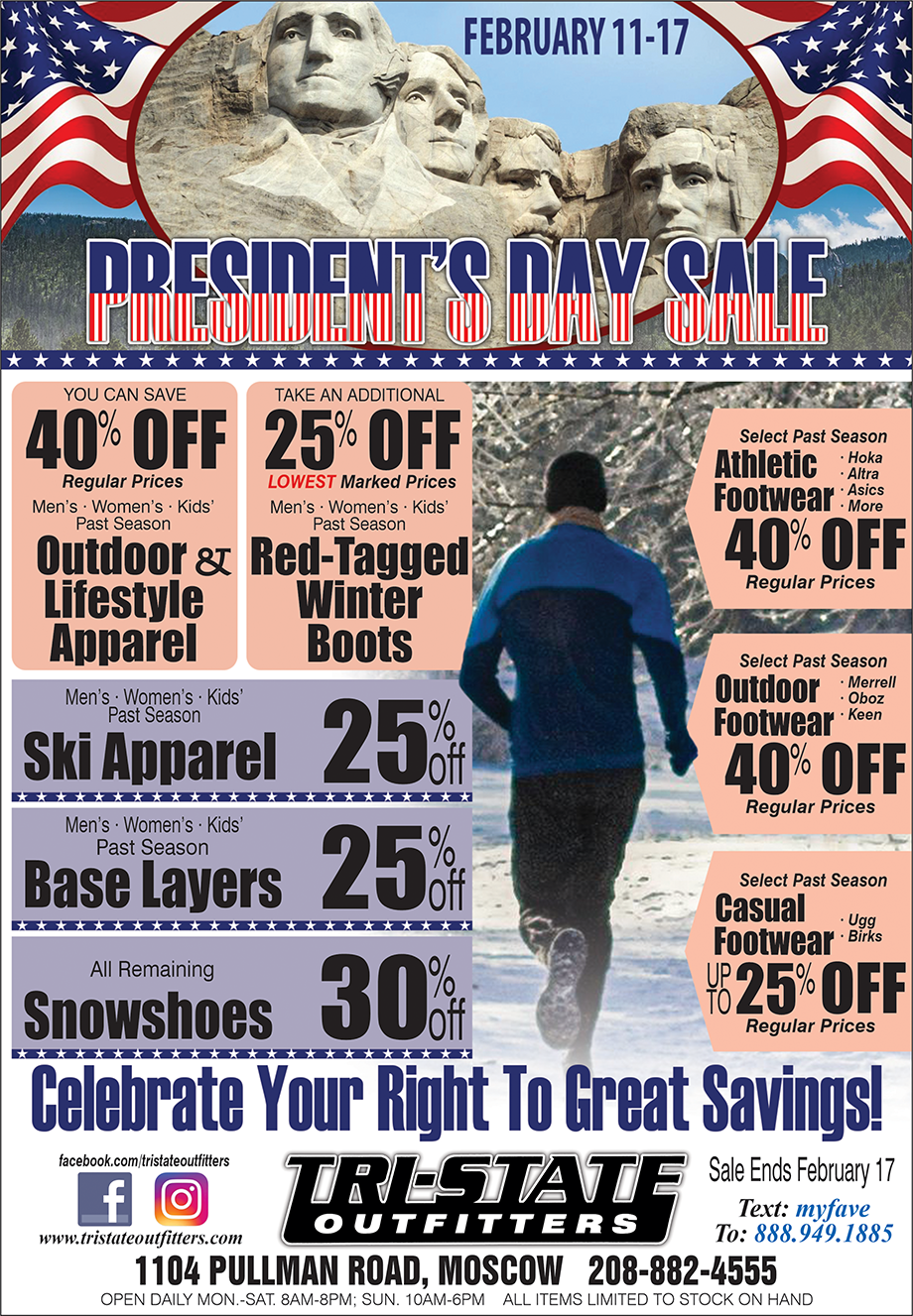 Moscow – President’s Day Sale 2026